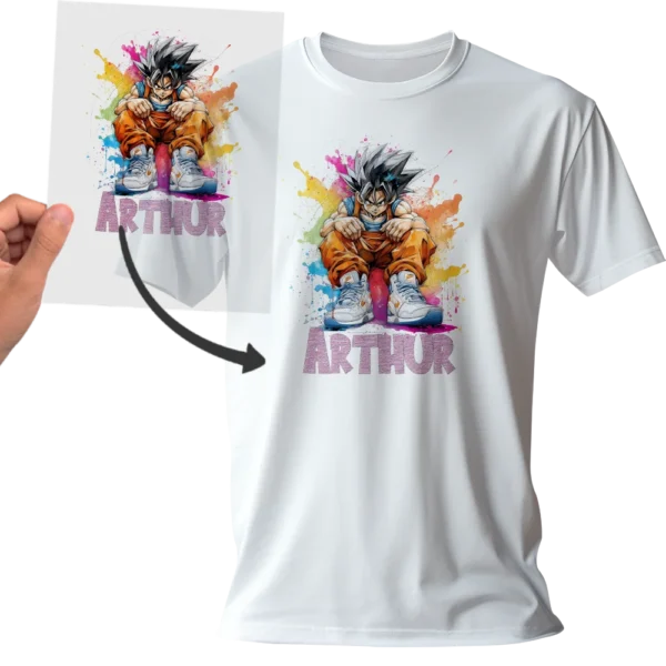 Film DTF DBZ design Artzoku