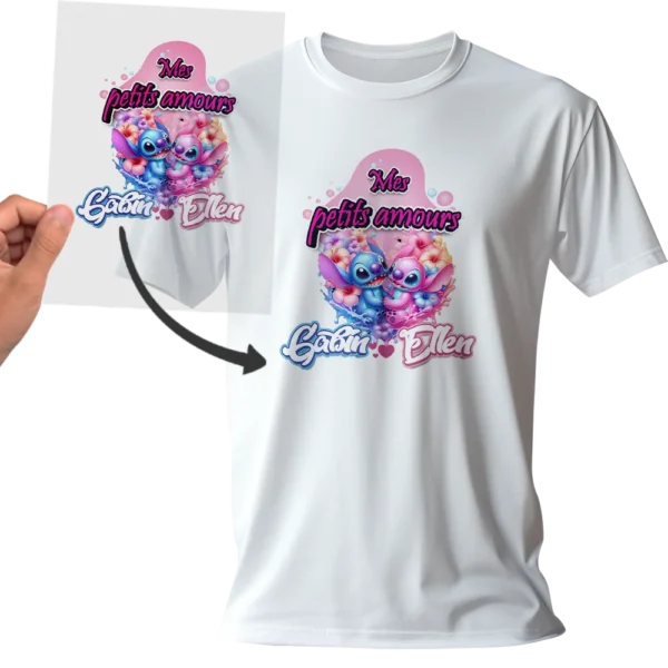 Film DTF Stitch design Fusion