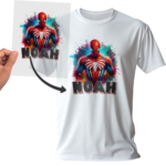 Film DTF Spiderman design Herospray