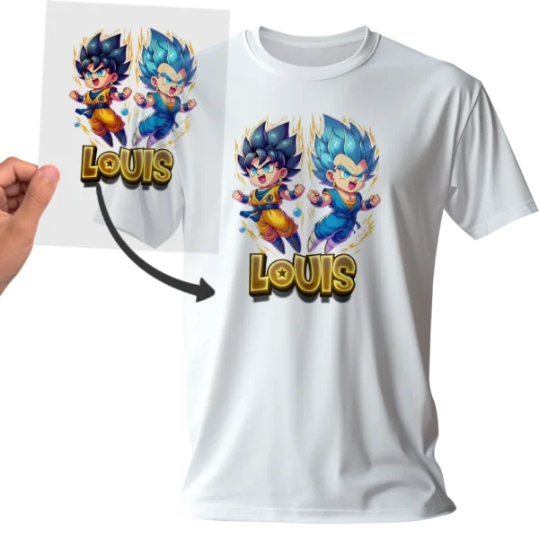 Film DTF DBZ design MiniFusion