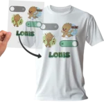 Film DTF Groot design MoodRoot