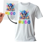 Film DTF Sonic design Rapidoeuf