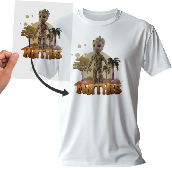 Film DTF Groot design RootGuardian