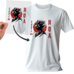 Film DTF DBZ design SangRouge