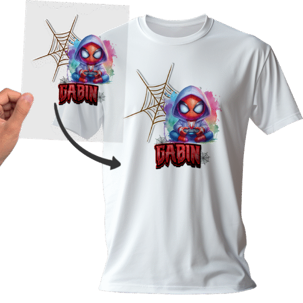 Film DTF Spiderman design SpiderGamer